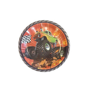 Monster Truck 7" Plates - 8 Plates/Pack
