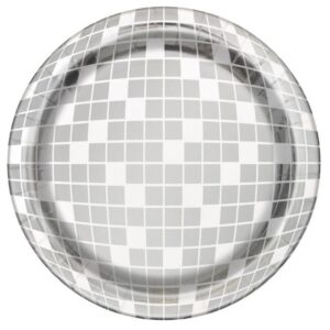 Retro Roller Skate 7" Disco Plate - 8 Plates/Pack or 48 Plates/Case