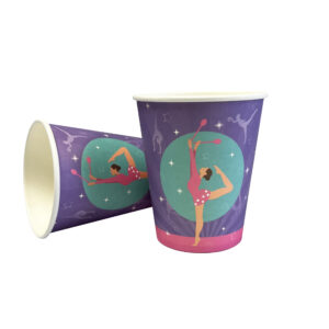 Gymnastics Party 9oz Cups - 8 Cups/Pack