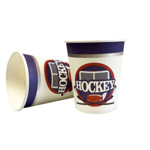 Hockey Party 9oz Cups - 8 Cups/Pack