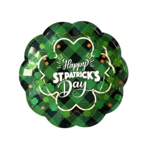 St. Patrick's Day, 9" Round, Paper Plates - 8 Plates/Pack