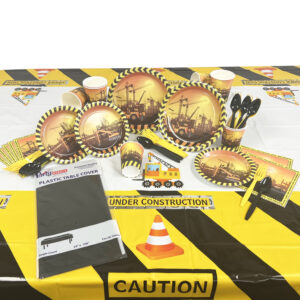 Construction Party Kit for 8 or 16 Guests