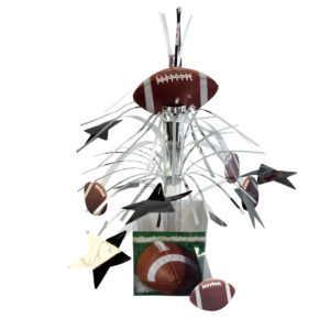 Football Cascading Centerpiece - 1 Centerpiece or 6 Centerpieces/Case