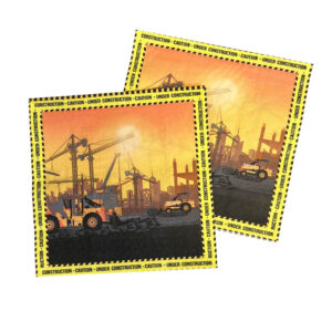 Construction Luncheon Napkins - 20 Napkins