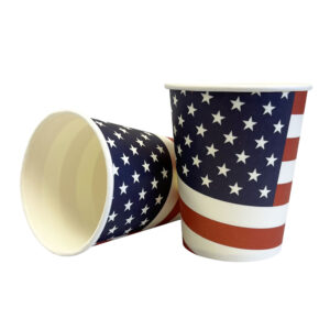 Red, White & Blue - 4th of July 9oz Cups - 10 Cups
