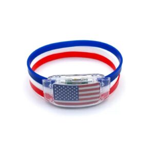 Patriotic Light Up Bracelet - 1 Each