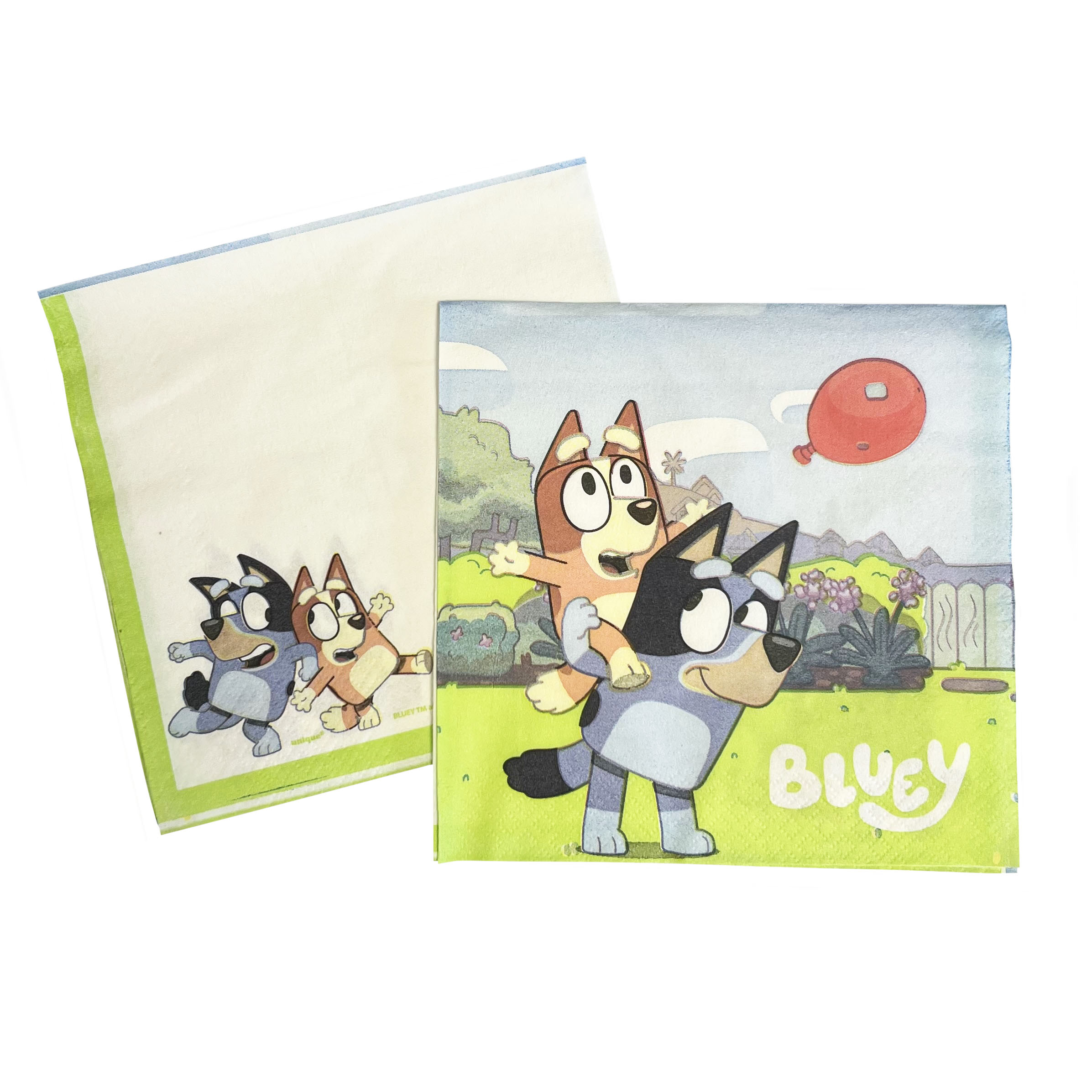 Bluey Luncheon Napkins - 16 Napkins/Pack or 192 Napkins/Case