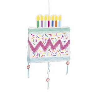 Confetti Cake, Pop-Out Pinata - 1 Pinata or 4 Pinatas/Case