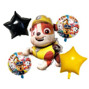Rubble-Paw Patrol 5-Piece Balloon Kit