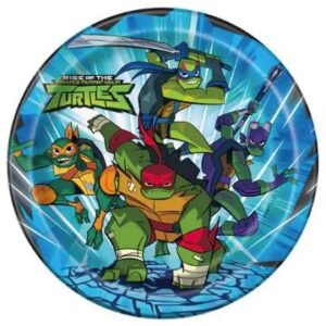 Rise of Teenage Mutant Ninja Turtles 9" - 8 Plates/Pack or 96 Plates/Case