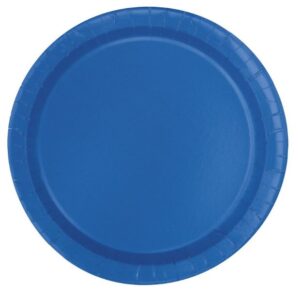 Jumbo Plastic Table Rolls - 1 Roll or 4 Rolls/Case - Cobalt Blue