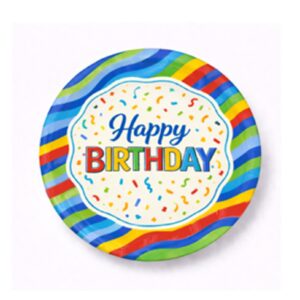Frosted Frenzy 9" Plate - 50 Plates/Pack or 500 Plates/Case