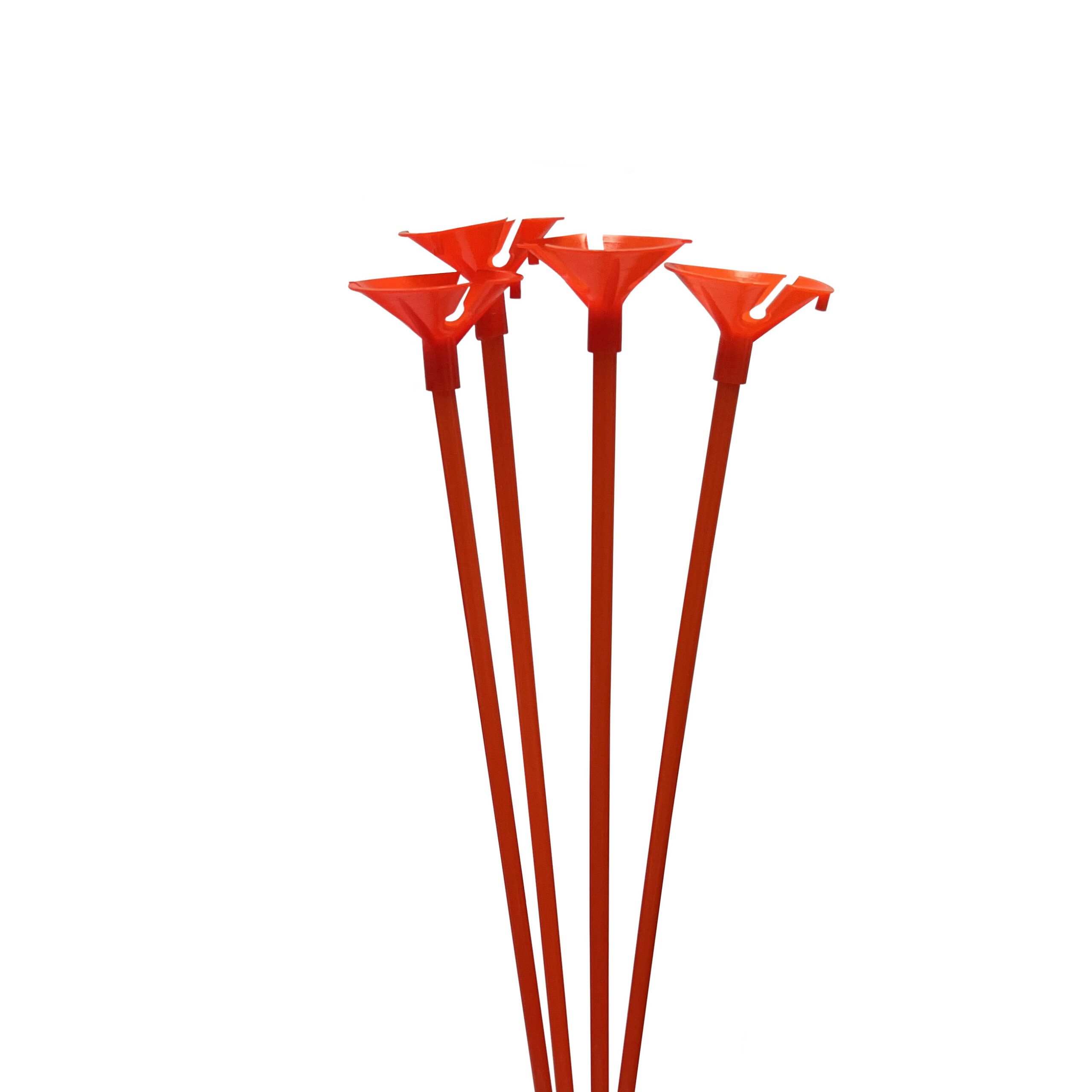 12" Balloon Sticks & Clips - 1 Each or 50pcs/Case - Image 4